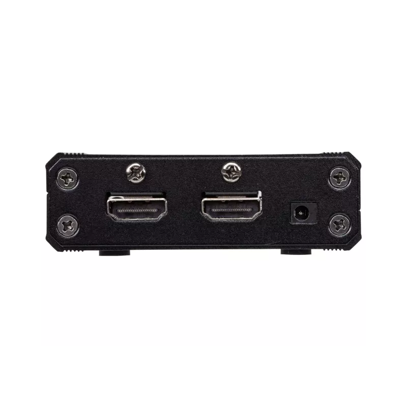 ATEN 3 portu patiesā 4K HDMI pārslēgs, HDMI, metāls, melns, 60 Hz, 5 m, 3840 x 2160, 4096 x 2160