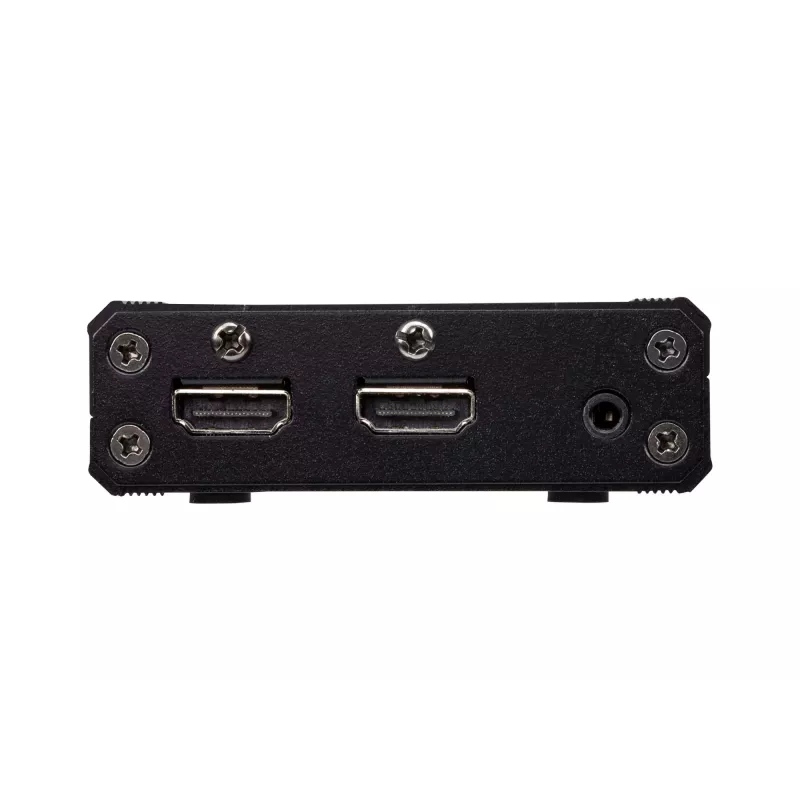ATEN 3 portu patiesā 4K HDMI pārslēgs, HDMI, metāls, melns, 60 Hz, 5 m, 3840 x 2160, 4096 x 2160