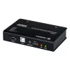 AV KVM paplašinātājs ATEN CE801 — USB True 4K HDMI caur Cat6 (4K @ 70 m / FHD @ 100 m), HDMI un USB Type-A, melns