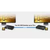 AV KVM paplašinātājs ATEN CE801 — USB True 4K HDMI caur Cat6 (4K @ 70 m / FHD @ 100 m), HDMI un USB Type-A, melns