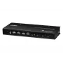 ATEN 4-portu USB 4K HDMI KVMP slēdzis USB tastatūra pele video