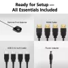 ATEN 4-portu USB 4K HDMI KVMP slēdzis USB tastatūra pele video