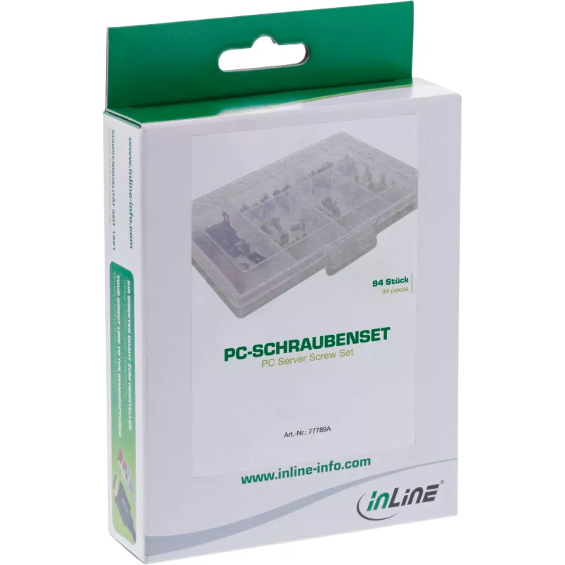 InLine PC servera skrūvju komplekts 94 gab.