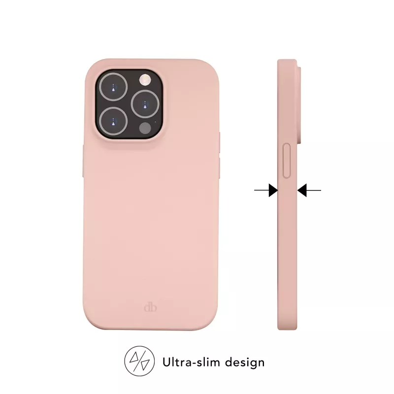 Cover dbramante1928 Monaco iPhone 14 Plus Pink Sand