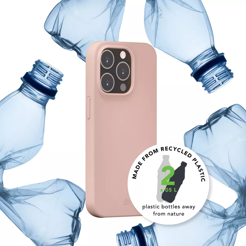 Cover dbramante1928 Monaco iPhone 14 Pro Max Pink Sand