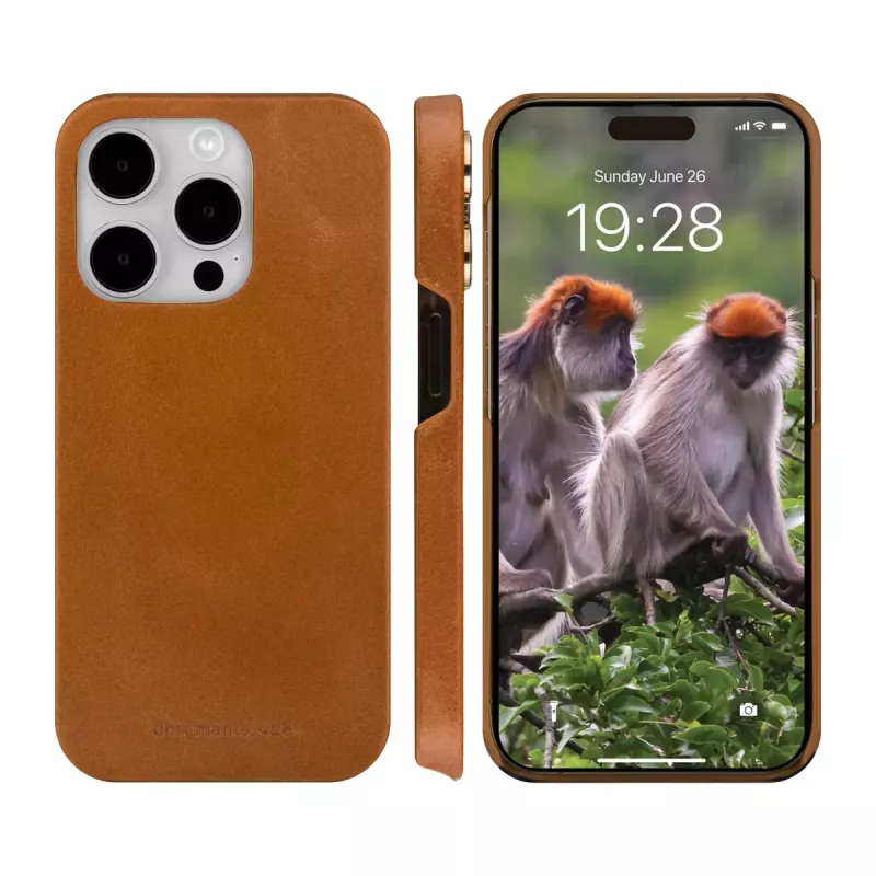 Folio Case dbramante1928 Lynge iPhone 15 Pro brūns