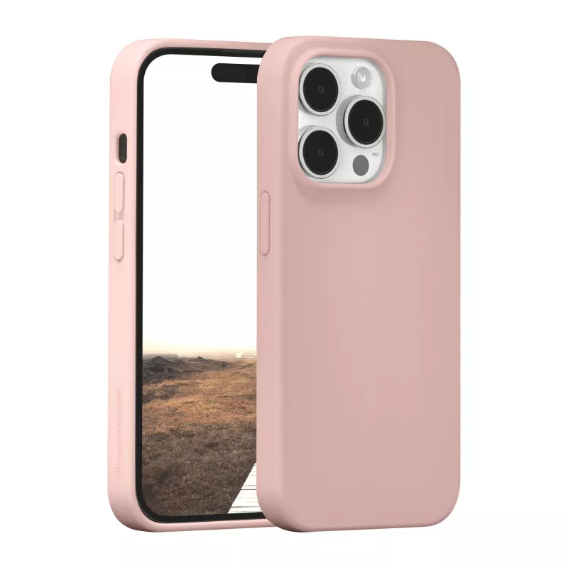Cover dbramante1928 Monaco iPhone 15 Pro Max rožā vienkrāsains