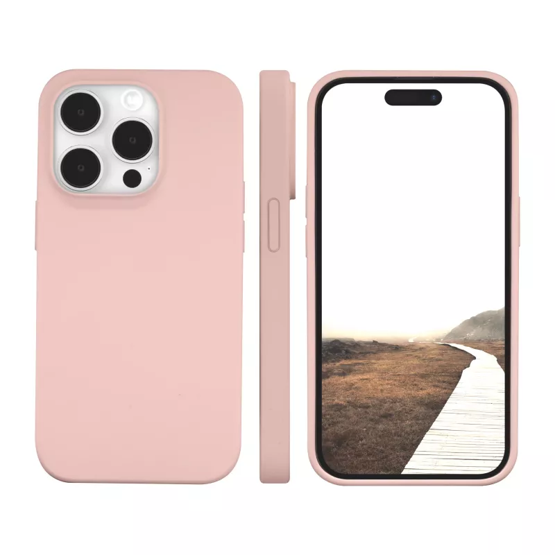Cover dbramante1928 Monaco iPhone 15 Pro Max rožā vienkrāsains