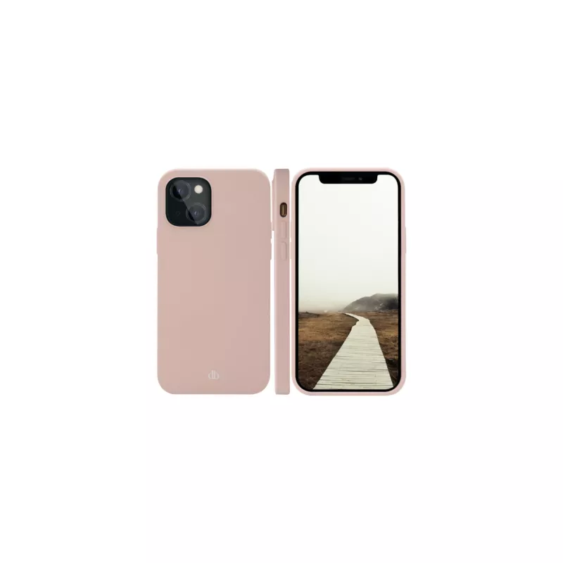 Cover dbramante1928 Monaco iPhone 13 Pink Sand Monochromatic