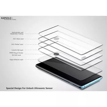 Rūdīts stikls KAPSOLO Samsung Galaxy Note20 Ultra 5G