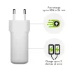 dbramante1928 re-charge Pro - EU sienas lādētājs - 2x USB-C 30W - W