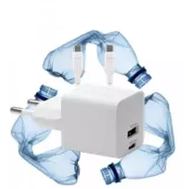 Sienas lādētājs dbramante1928 re-charge EU 18W USB-A balts