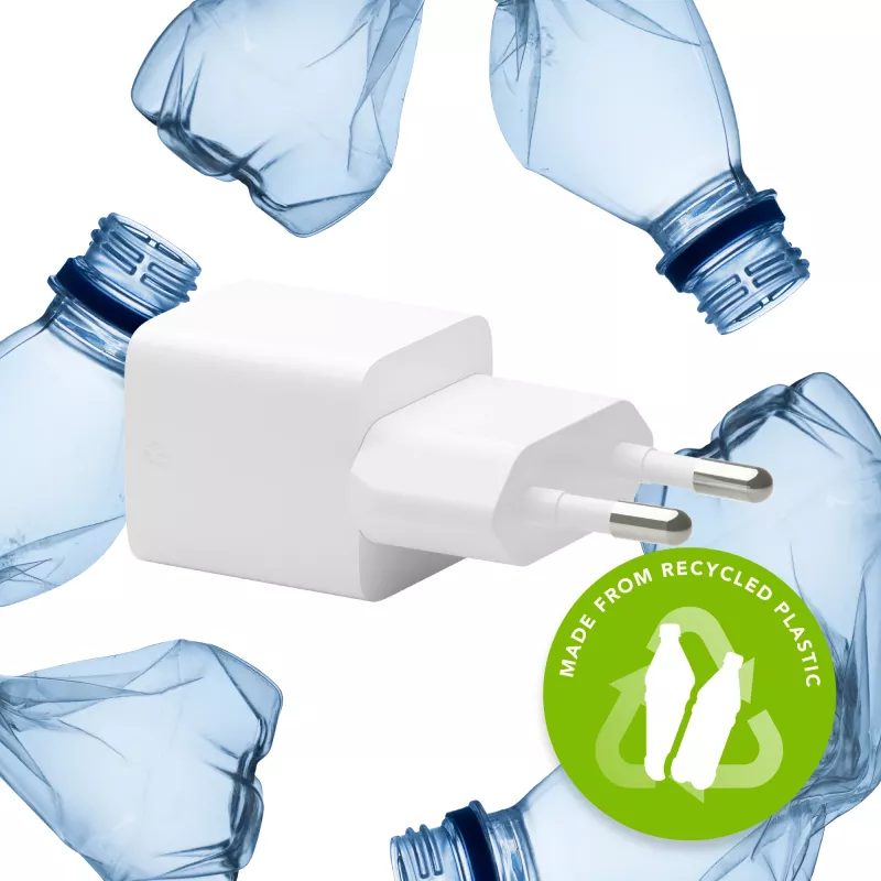 dbramante1928 re-charge Pro - EU sienas lādētājs USB-C 25W - W, iekštelpām, maiņstrāva, balts