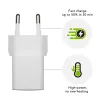 dbramante1928 re-charge Pro - EU sienas lādētājs USB-C 25W - W, iekštelpām, maiņstrāva, balts
