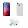 Mobilo ierīču lādētājs eSTUFF ES-KIT-IPH15 Indoor AC Transparent balta USB Type-C