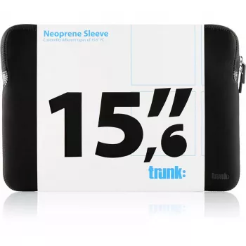 Uzmavas futrālis Trunk TR-PC15-BLK 39,6 cm (15,6 collas) melns