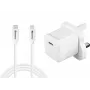 USB-C lādētājs SANDBERG 441-64 20W UK kontaktdakša — ātra USB Power Delivery uzlāde