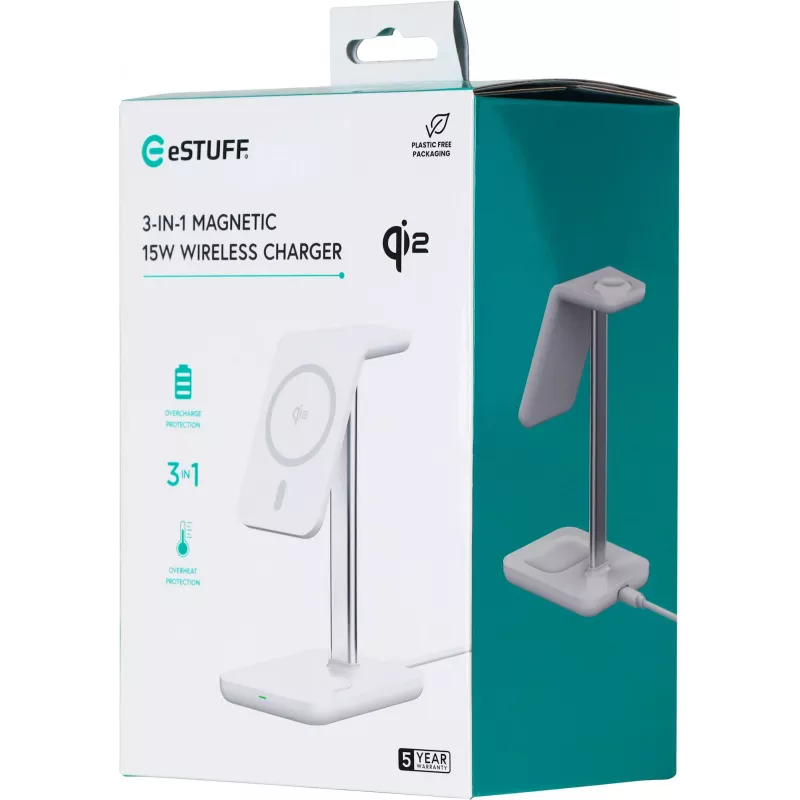 eSTUFF ES638310 mobilās ierīces lādētājs
