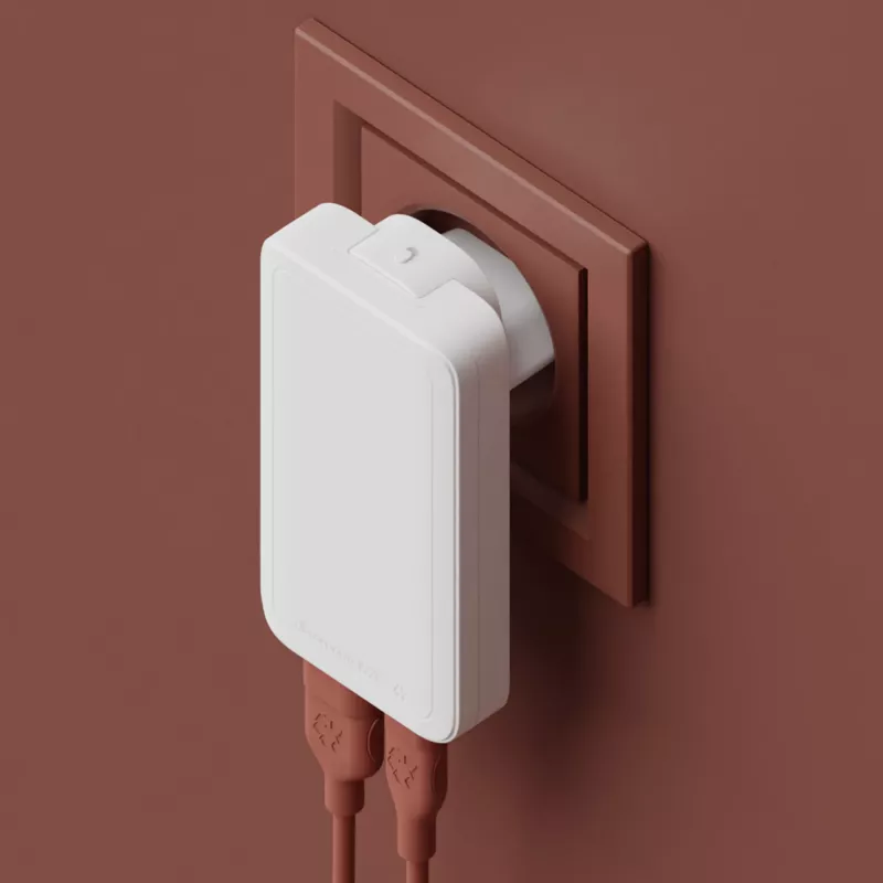 dbramante1928 Pro - EU/US plāns Charger - USB-C 65W+USB-A 30W - W