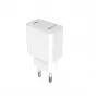 eSTUFF ES635028-BULK USB-C lādētājs EU PD 20W, balts