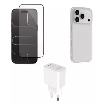 Strāvas adaptera komplekts eSTUFF ES-KIT-IPH17PROMAX iPhone 17 Pro Max uzlādes un kabeļa komplekts