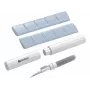 Tīrīšanas komplekts Sandberg Cleaning Pen Kit for Airpods pelēks balts