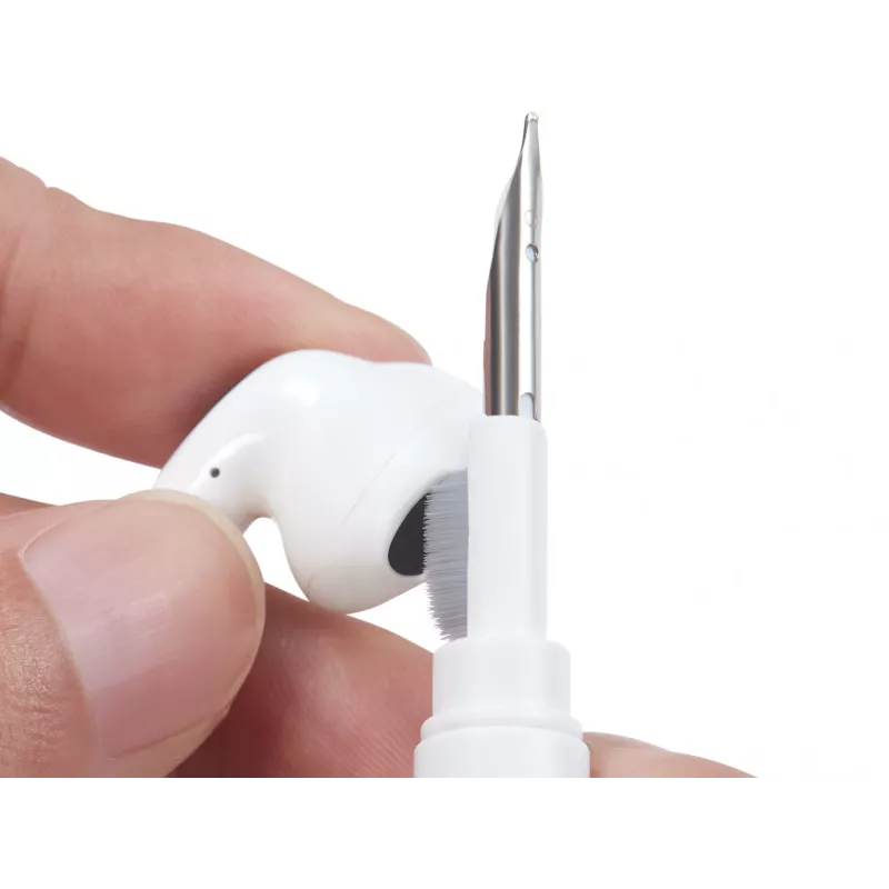 Tīrīšanas komplekts Sandberg Cleaning Pen Kit for Airpods pelēks balts