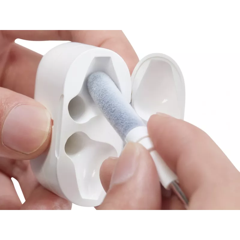 Tīrīšanas komplekts Sandberg Cleaning Pen Kit for Airpods pelēks balts