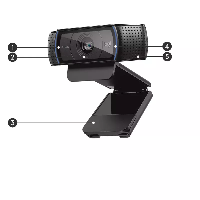 Logitech HD Pro C920 tīmekļa kamera