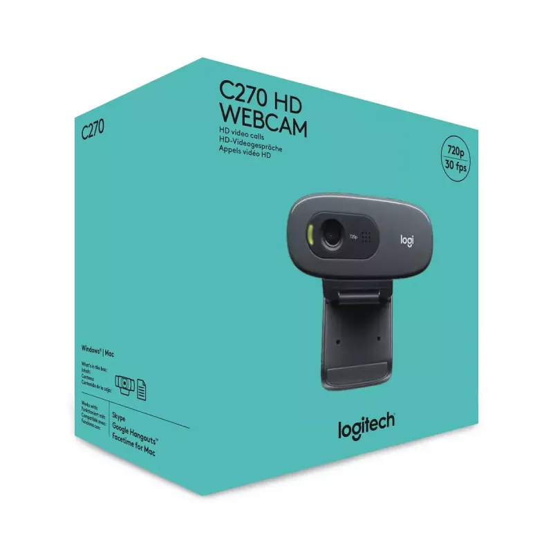 Tīmekļa kamera Logitech C270 HD