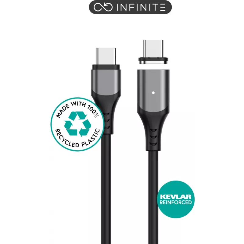 USB kabelis eSTUFF ES604265-BULK 2m melns