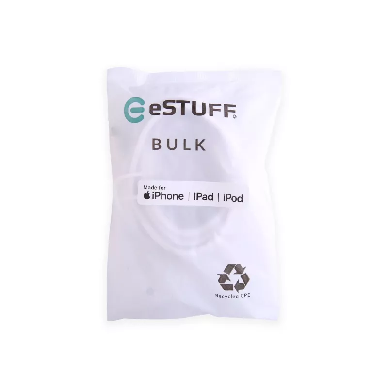 Lightning kabelis eSTUFF ES602370-BULK 3m USB C 2.4A