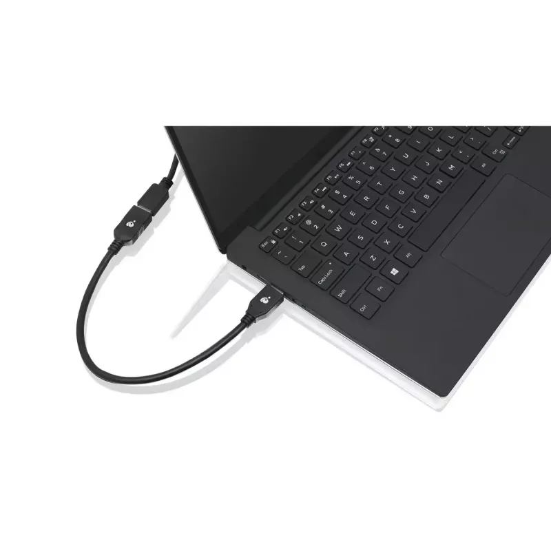IOGEAR G2LU3AMF USB kabelis USB 3.2 Gen 1 0,3 m USB A Melns