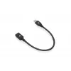 IOGEAR G2LU3AMF USB kabelis USB 3.2 Gen 1 0,3 m USB A Melns