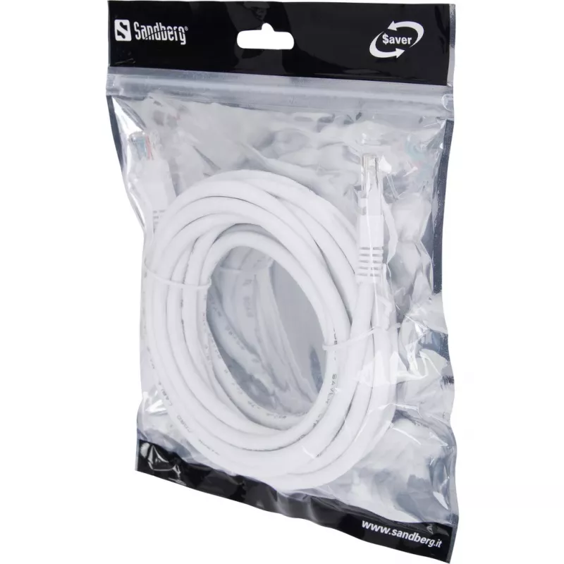 Tīkla kabelis Sandberg UTP Cat6 5m RJ-45 Pelēks