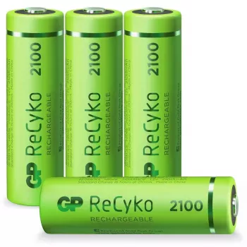 Uzlādējamā baterija GP baterijas ReCyko+ 2100mAh 4 gab. AA NiMH