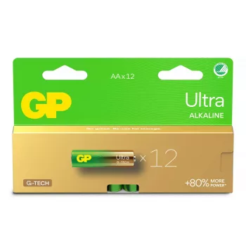 Vienreizlietojama baterija GP Batteries Ultra Alkaline GP15AU AA LR06 Sārma 10 gadu uzglabāšanas laiks
