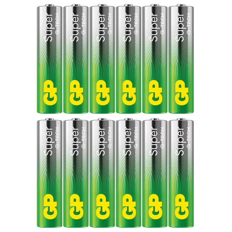 Vienreizlietojama baterija GP baterijas Super Alkaline GP24A AAA Sārma 10 gadu glabāšanas laiks