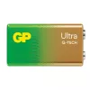 Vienreizlietojamā baterija GP Batteries Ultra Alkaline GP1604AU 9V sārma baterija