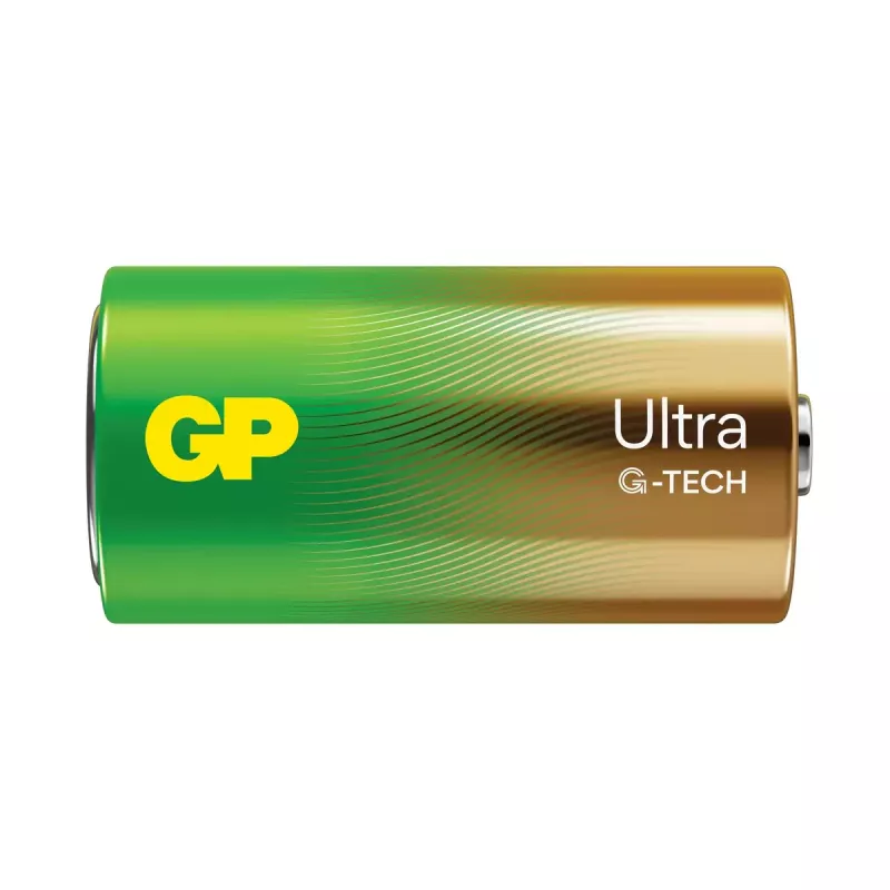 Vienreizlietojama baterija GP Batteries Ultra Alkaline GP14AU C LR14 10 gadu uzglabāšana