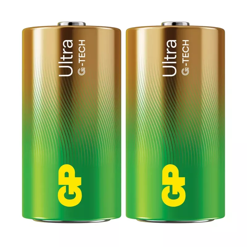 Vienreizlietojama baterija GP Batteries Ultra Alkaline GP14AU C LR14 10 gadu uzglabāšana