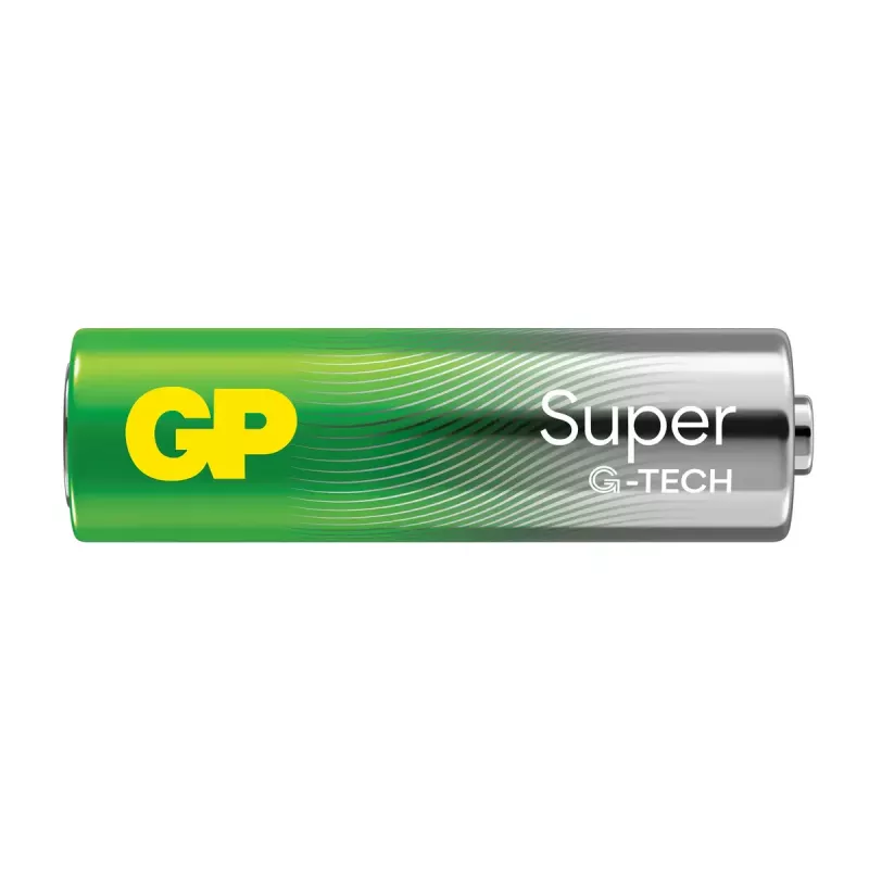 Vienreizlietojamā baterija GP Batteries Super Alkaline GP15A AA LR06 sārma baterija 10 gadi