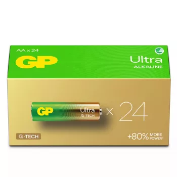 Vienreizēja baterija GP Batteries Ultra Alkaline GP15AU AA LR06 Alkaline 10 gadu glabāšanas laiks