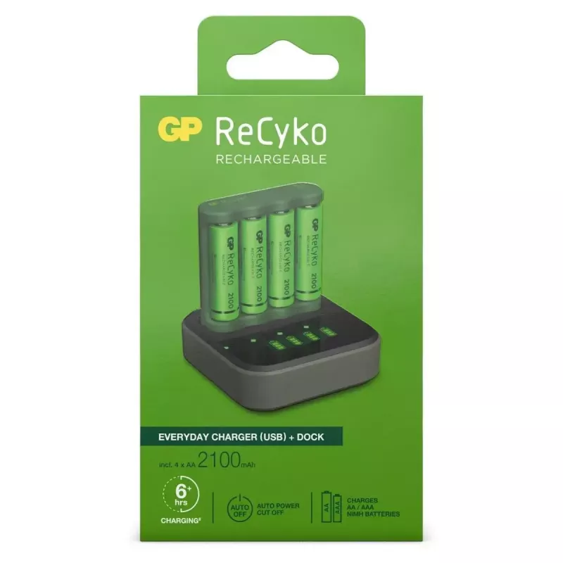 GP baterijas PowerBank B421 baterijas lādētājs