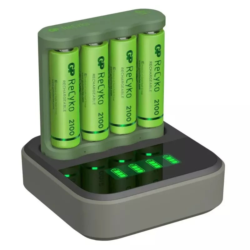 GP baterijas PowerBank B421 baterijas lādētājs