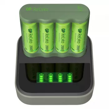 GP baterijas PowerBank B421 baterijas lādētājs
