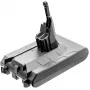 CoreParts Baterija Dyson rokas putekļsūcējiem Melna 80mm x 120mm x 146mm