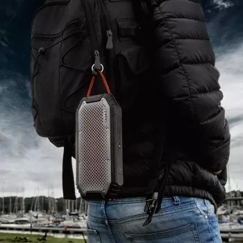 Stereo Portable Speaker Veho MX-1 Melns/Silver