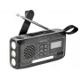 Pārnēsājamais radio SANDBERG Survivor DAB Radio All-in-1 4500 — DAB+/FM, 87,5–108 MHz, 3 W RMS, USB-A un USB-C, 4500 mAh baterija