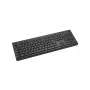 Kensington KB150 EQ bezvadu tastatūra, pilna izmēra, 105 taustiņi, melna